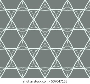 Geometric shape abstract vector illustration. Seamless pattern.
