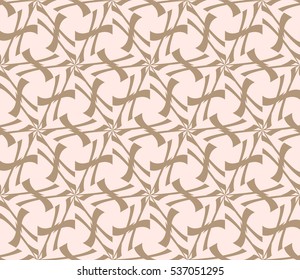Geometric shape abstract vector illustration. Seamless pattern.