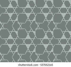 Geometric shape abstract vector illustration. Seamless pattern.