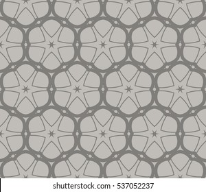 Geometric shape abstract vector illustration. Seamless pattern.