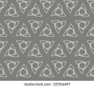 Geometric shape abstract vector illustration. Seamless pattern.