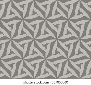 Geometric shape abstract vector illustration. Seamless pattern.