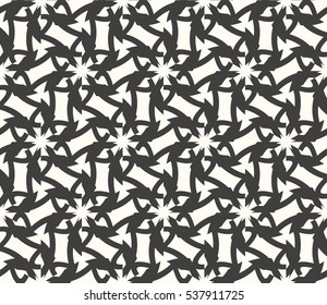 Geometric shape abstract vector illustration. Seamless pattern.