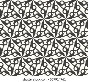 Geometric shape abstract vector illustration. Seamless pattern.
