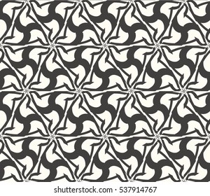 Geometric shape abstract vector illustration. Seamless pattern.