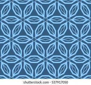 Geometric shape abstract vector illustration. Seamless pattern.