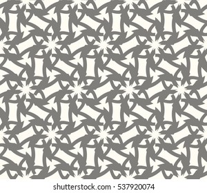 Geometric shape abstract vector illustration. Seamless pattern.