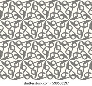 Geometric shape abstract vector illustration. Seamless pattern.