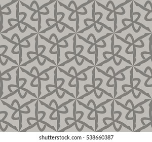 Geometric shape abstract vector illustration. Seamless pattern.