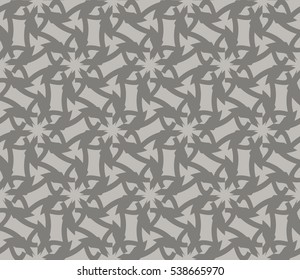 Geometric shape abstract vector illustration. Seamless pattern.