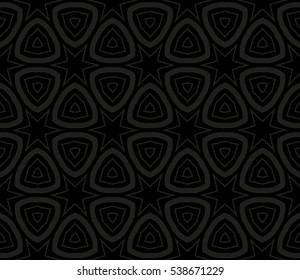 Geometric shape abstract vector illustration. Seamless pattern.