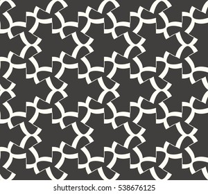 Geometric shape abstract vector illustration. Seamless pattern.