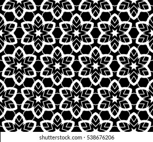 Geometric shape abstract vector illustration. Seamless pattern.