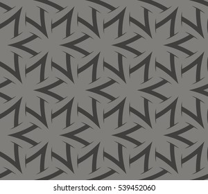 Geometric shape abstract vector illustration. Seamless pattern.
