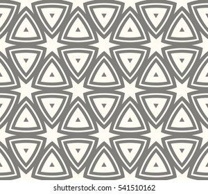 Geometric shape abstract vector illustration. Seamless pattern.