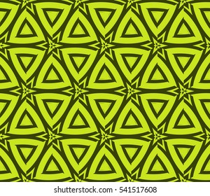 Geometric shape abstract vector illustration. Seamless pattern.