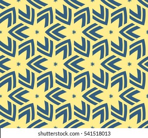 Geometric shape abstract vector illustration. Seamless pattern.