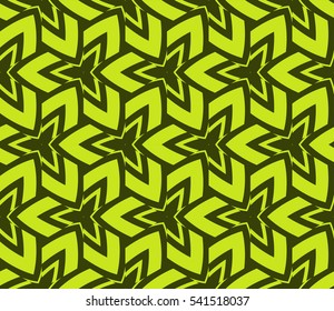 Geometric shape abstract vector illustration. Seamless pattern.