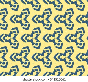 Geometric shape abstract vector illustration. Seamless pattern.