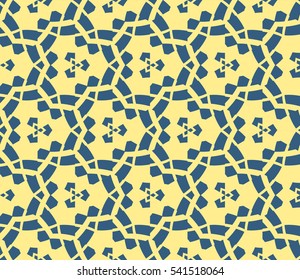 Geometric shape abstract vector illustration. Seamless pattern.