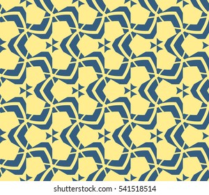 Geometric shape abstract vector illustration. Seamless pattern.