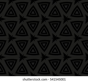 Geometric shape abstract vector illustration. Seamless pattern.