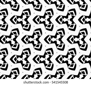 Geometric shape abstract vector illustration. Seamless pattern.