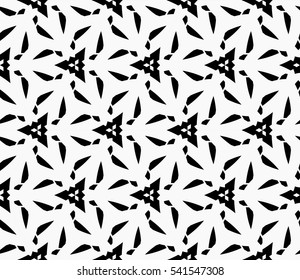 Geometric shape abstract vector illustration. Seamless pattern.