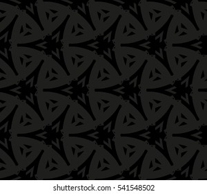 Geometric shape abstract vector illustration. Seamless pattern.