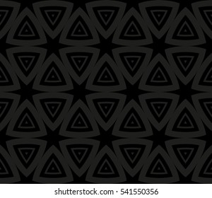 Geometric shape abstract vector illustration. Seamless pattern.