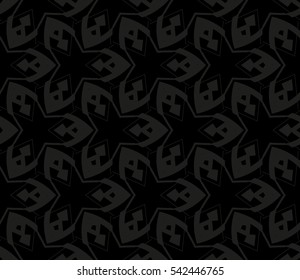 Geometric shape abstract vector illustration. Seamless pattern.