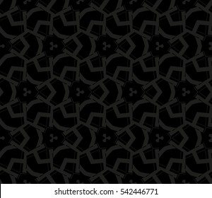 Geometric shape abstract vector illustration. Seamless pattern.