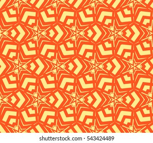 Geometric shape abstract vector illustration. Seamless pattern.