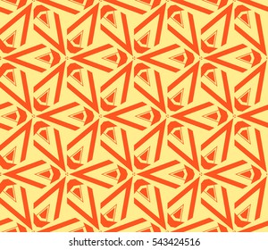 Geometric shape abstract vector illustration. Seamless pattern.