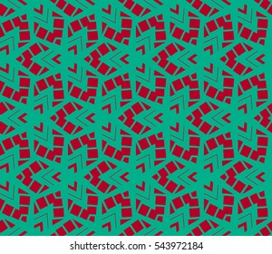 Geometric shape abstract vector illustration. Seamless pattern.