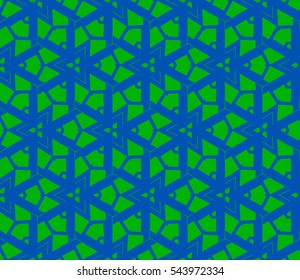 Geometric shape abstract vector illustration. Seamless pattern.