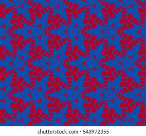 Geometric shape abstract vector illustration. Seamless pattern.