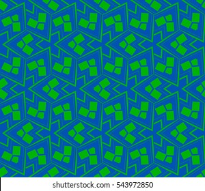 Geometric shape abstract vector illustration. Seamless pattern.