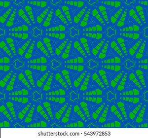 Geometric shape abstract vector illustration. Seamless pattern.