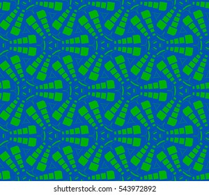 Geometric shape abstract vector illustration. Seamless pattern.