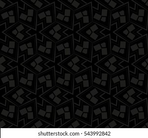 Geometric shape abstract vector illustration. Seamless pattern.