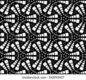 Geometric shape abstract vector illustration. Seamless pattern.