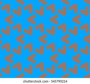 Geometric shape abstract vector illustration. Seamless pattern.