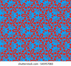 Geometric shape abstract vector illustration. Seamless pattern.