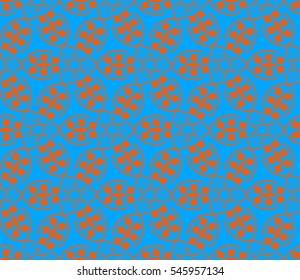 Geometric shape abstract vector illustration. Seamless pattern.