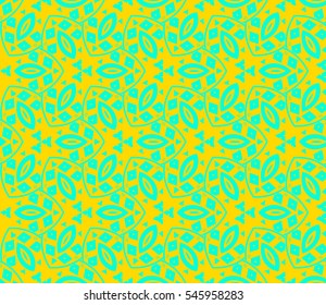 Geometric shape abstract vector illustration. Seamless pattern.