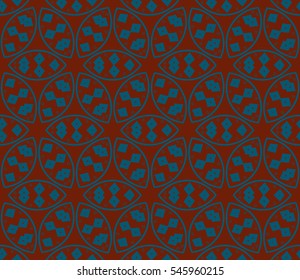 Geometric shape abstract vector illustration. Seamless pattern.