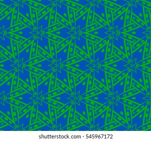 Geometric shape abstract vector illustration. Seamless pattern.