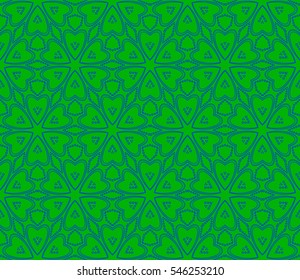 Geometric shape abstract vector illustration. Seamless pattern.