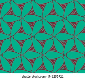Geometric shape abstract vector illustration. Seamless pattern.